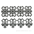 Stainless Steel Pattern Ornamental wrought iron rosettes Manufactory